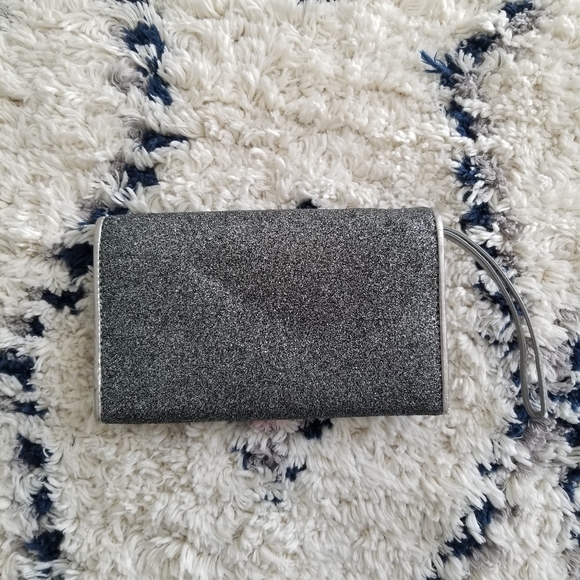 $2! 5 for $10 🔥ALDO Glitter Cocktail Party Clutch Wristlet - Picture 2 of 6